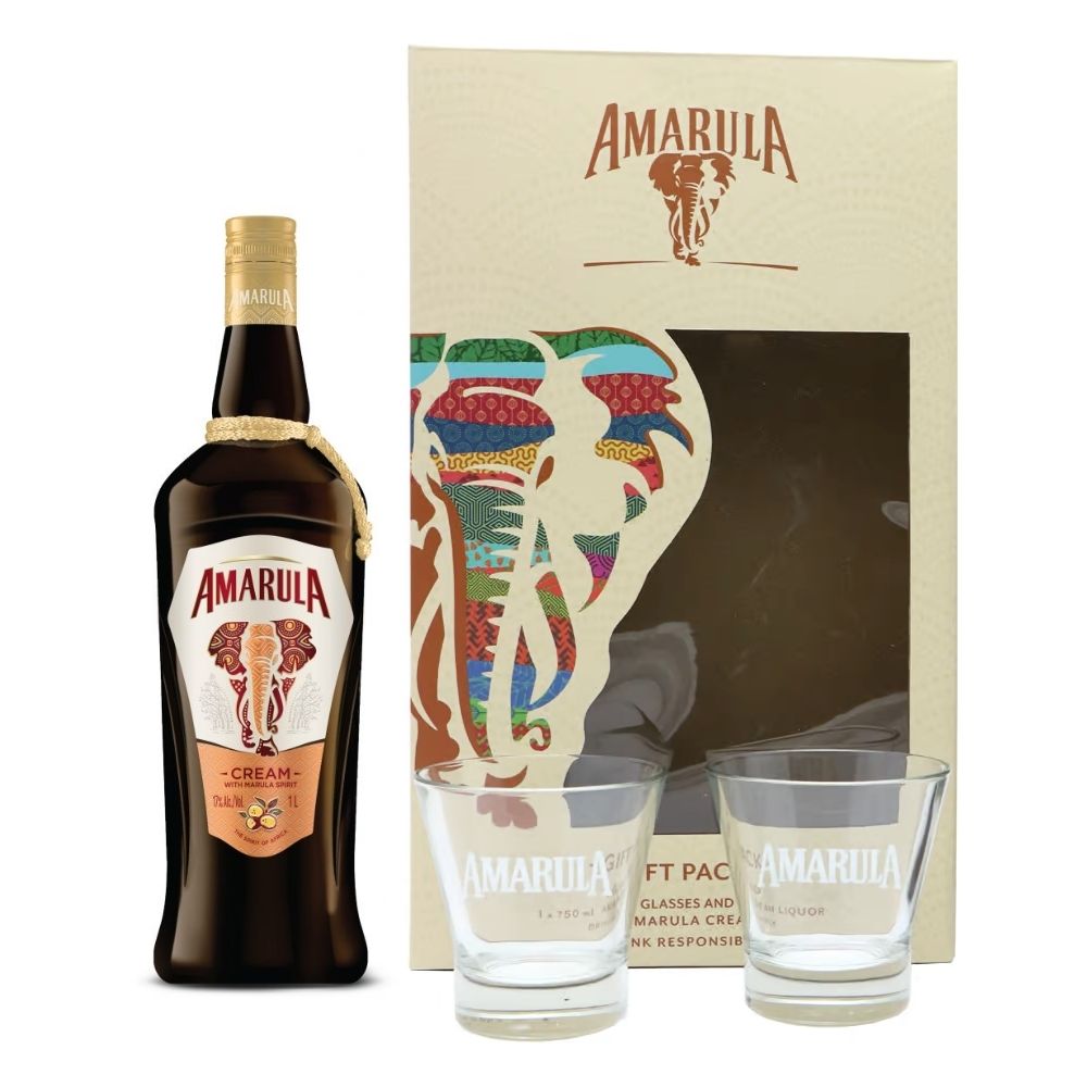 Amarula Cream Liqueur Gift Pack