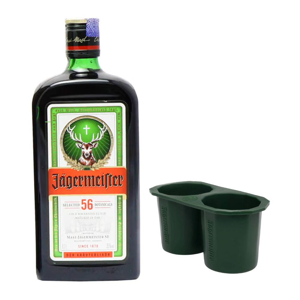 Jagermeister Liqueur Gift Pack FOC Ice Mould