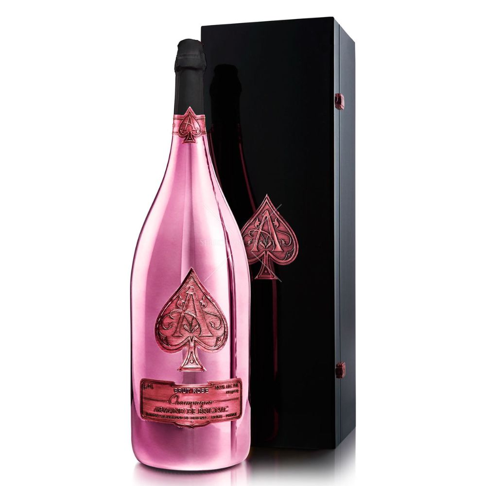 Buy Armand De Brignac Ace Of Spades Brut Rose Champagne 75 cl x6 (Wooden  Box) in Nigeria, Drinks In Bulk