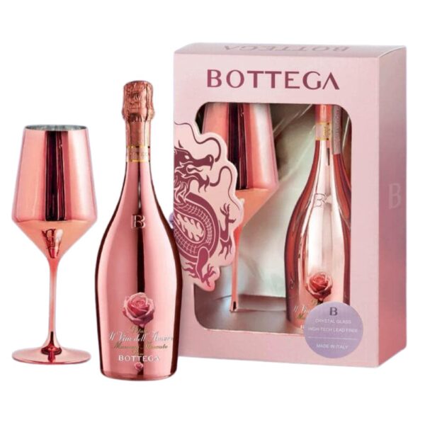 Bottega Pink Manzoni Moscato Gift Set 2024