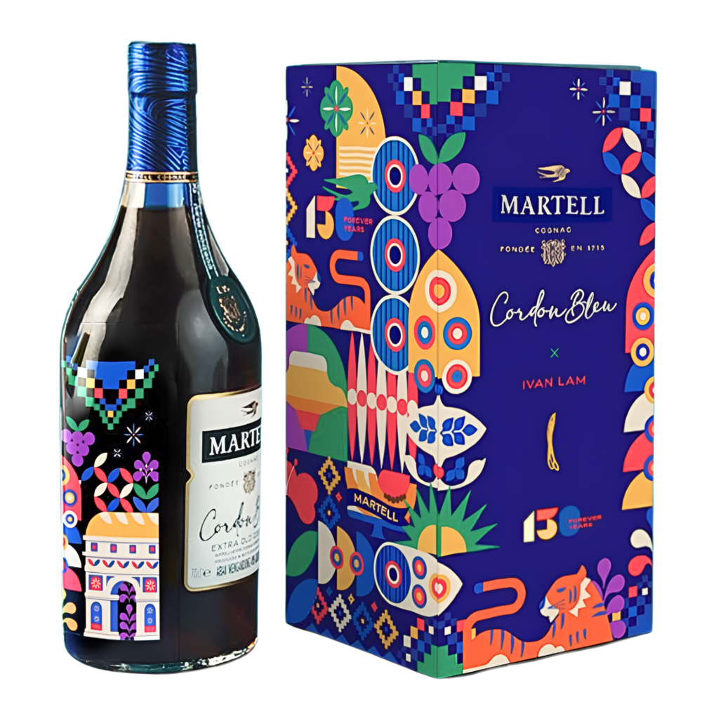 Martell Cordon Bleu 130 Year Old Limited Edition by Ivan Lam