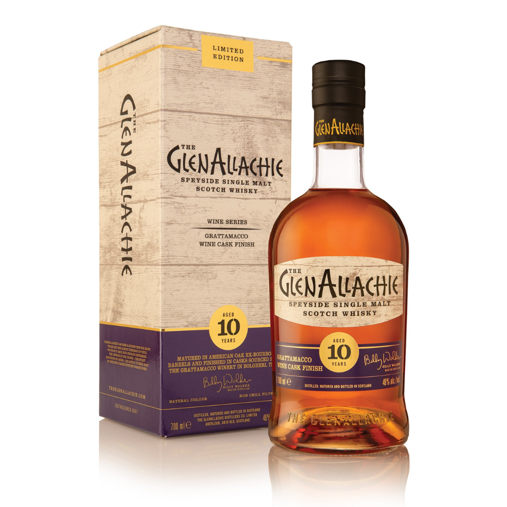 GlenAllachie 10 Year Old Grattamacco Wine Cask Finish