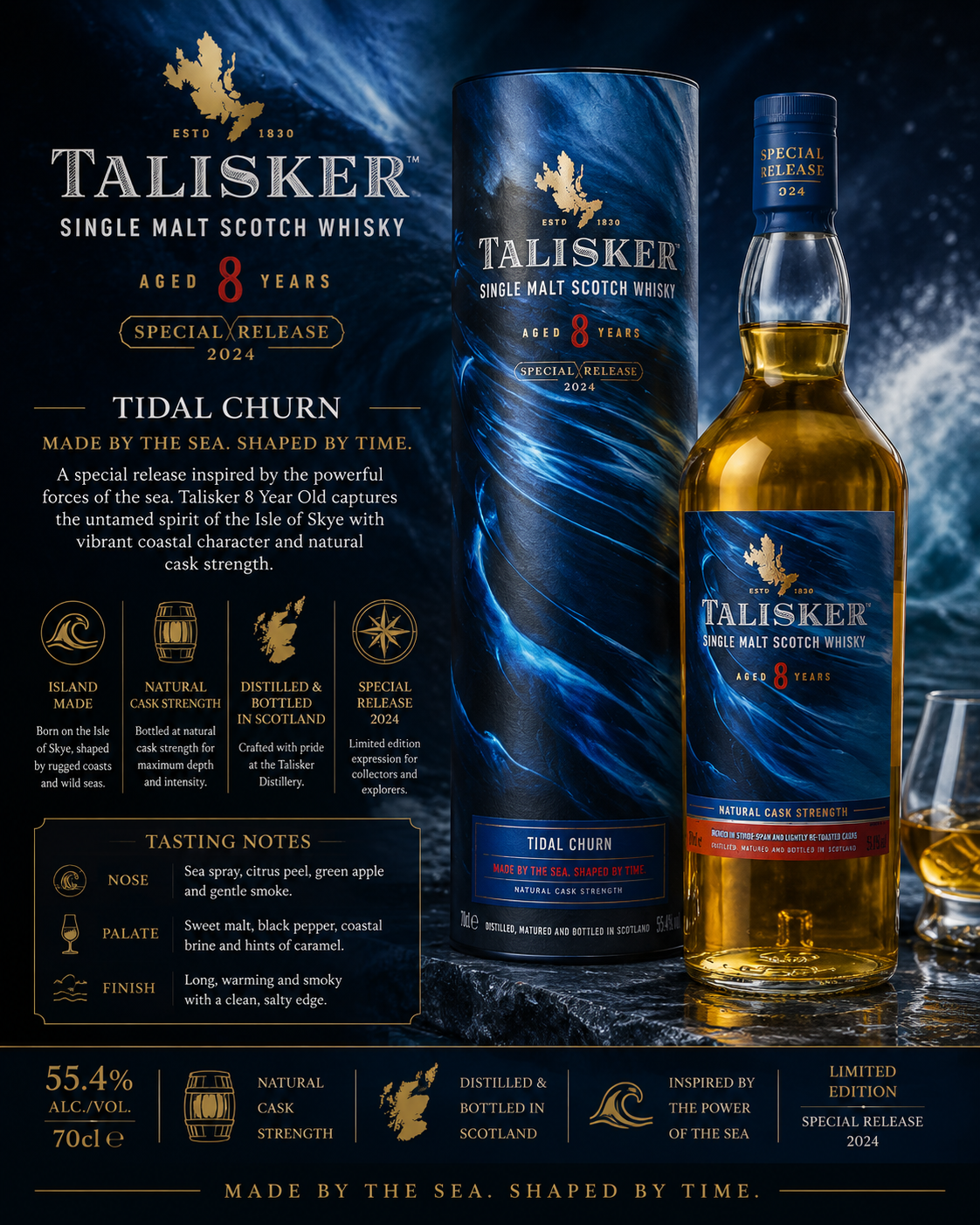 Talisker 8 Year Old Tidal Churn
