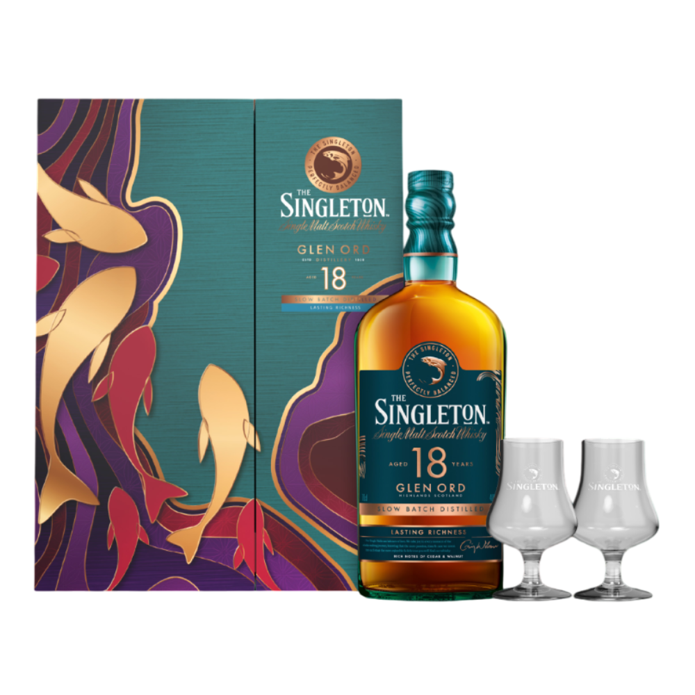 Singleton Glen Ord 18 Years Old Festival Gift Pack 2025 – Nosing Glass Edition