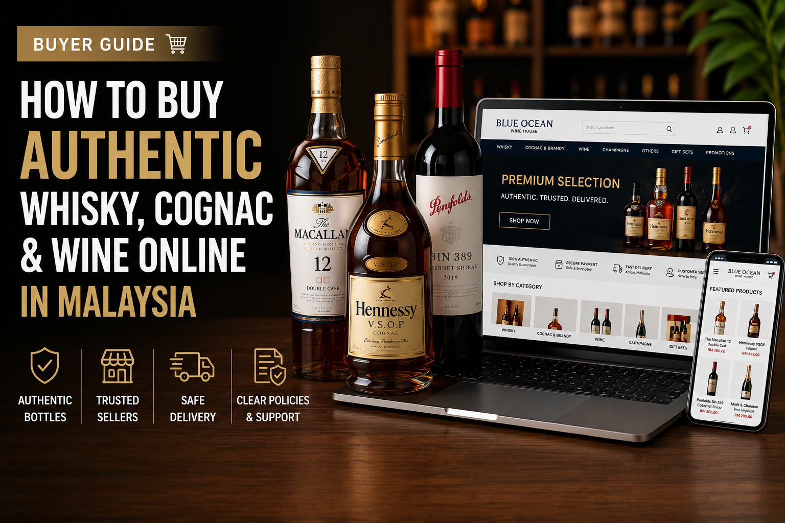 buy authentic whisky online Malaysia