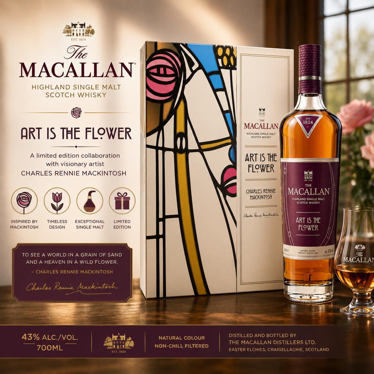 The Macallan Art Is The Flower