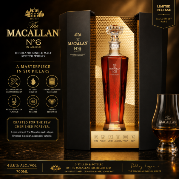 The Macallan No. 6 in Lalique
