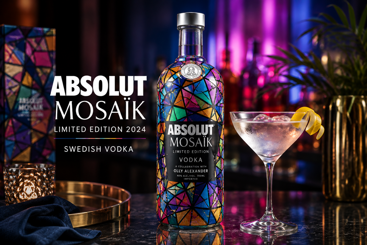 Absolut Mosaik Limited Edition Vodka Malaysia