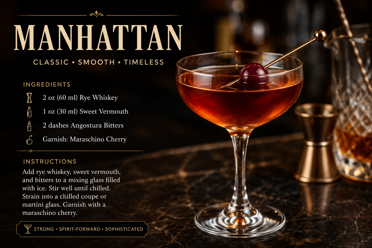 Manhattan Recipe