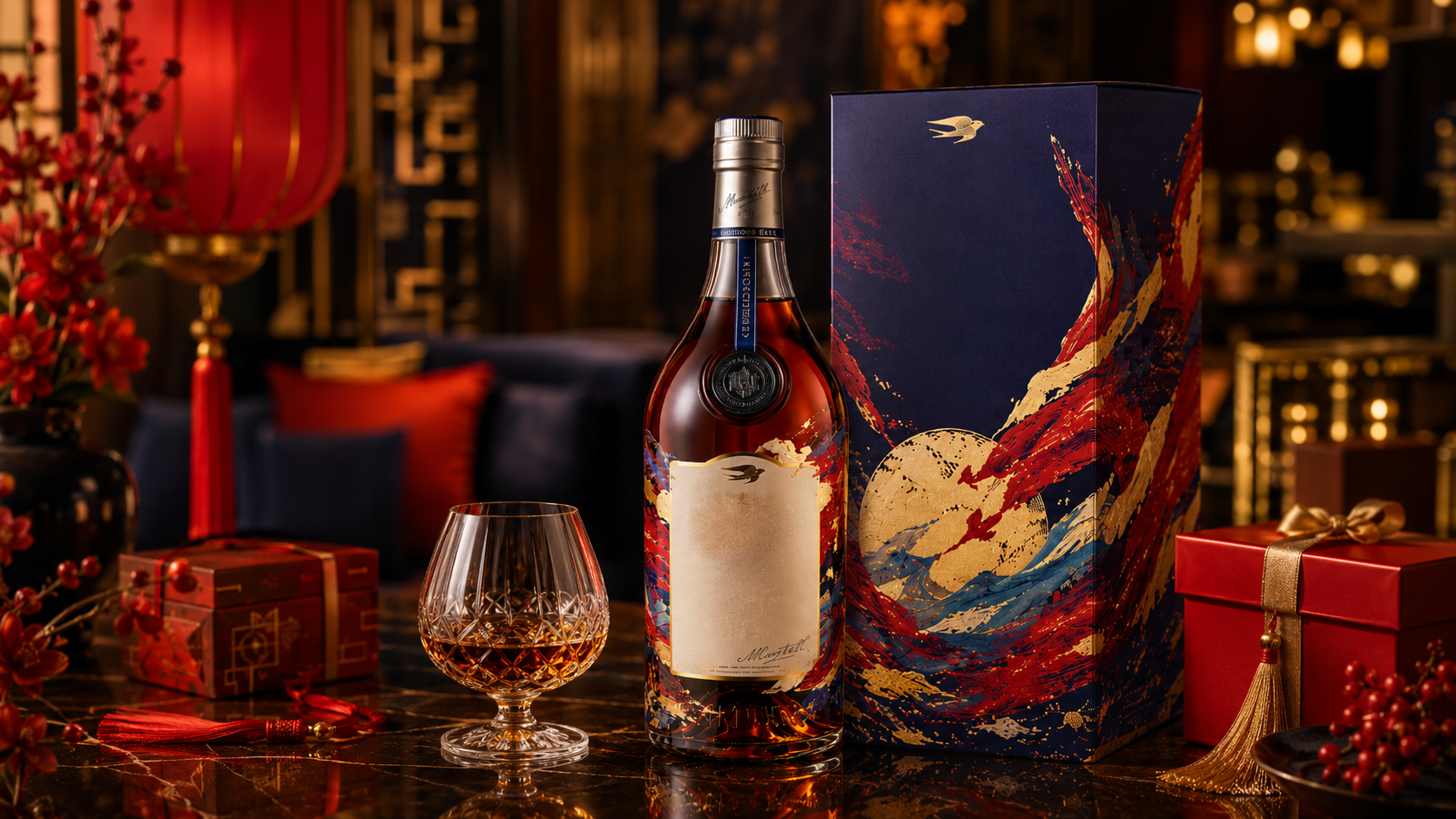 Martell Cordon Bleu Limited Edition by Wu Jian’an 2025 bottle and gift box in Malaysia placeholder image