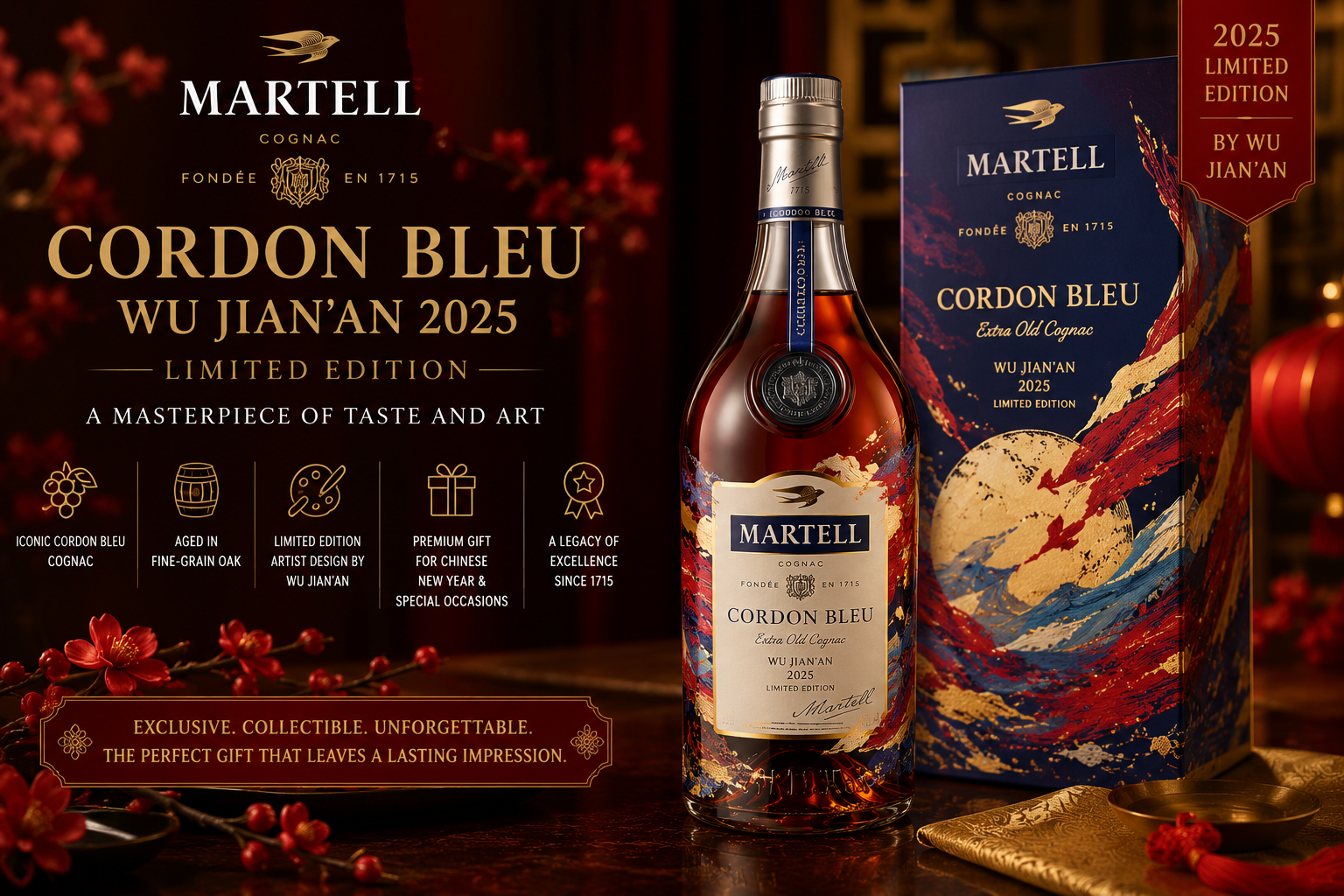Martell Cordon Bleu Wu Jian’an 2025 Malaysia Limited Edition Guide