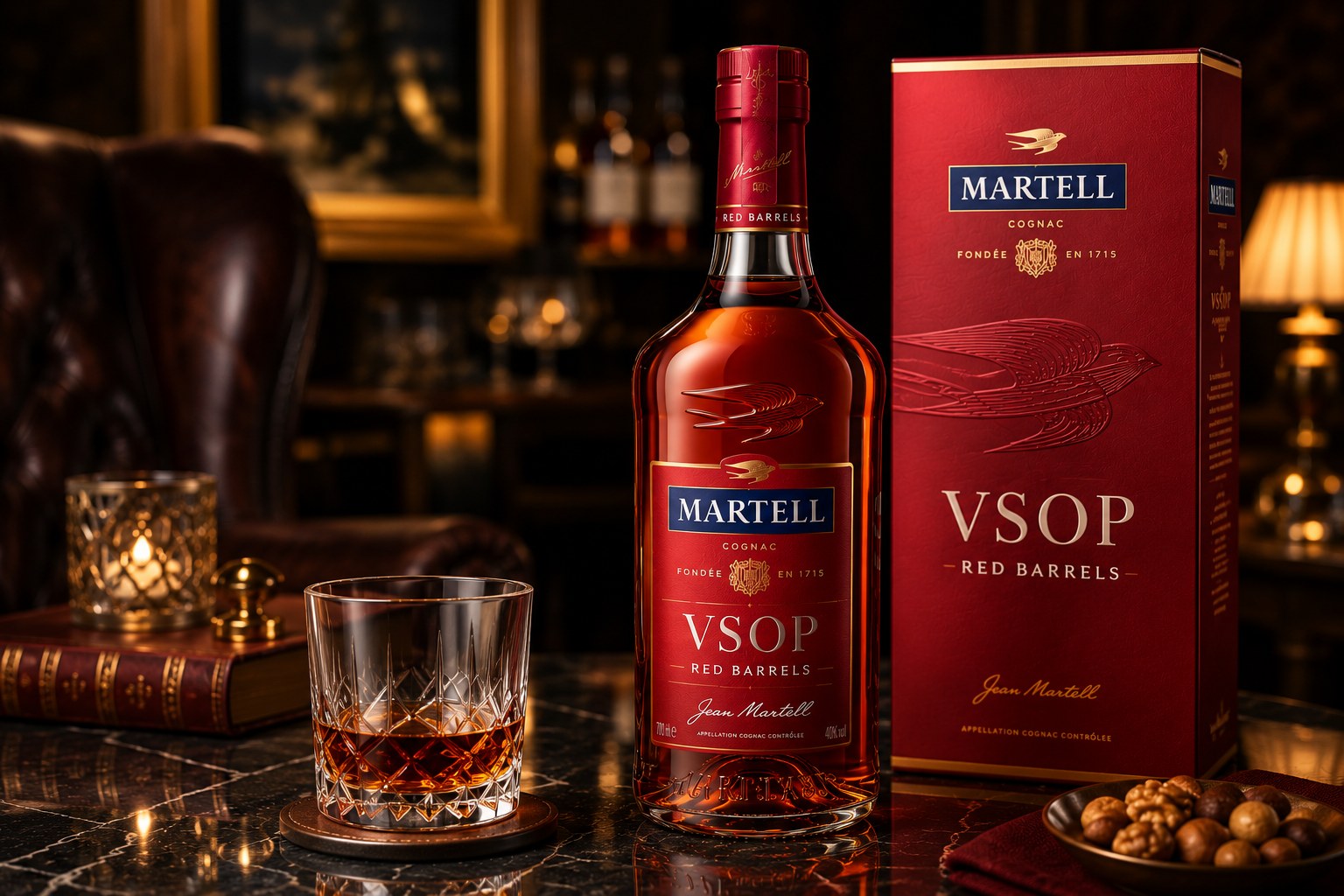 Martell VSOP Red Barrels Cognac bottle in Malaysia placeholder image