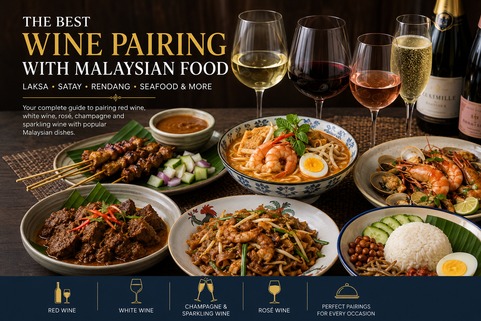 Wine Goes Best with Malaysian Food