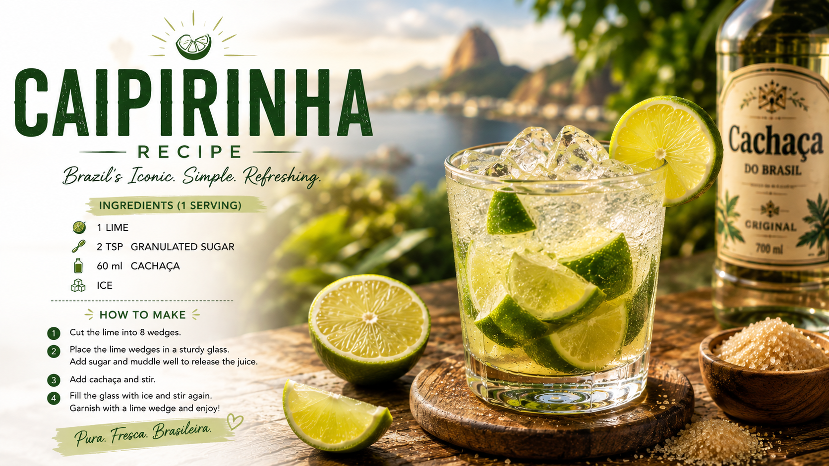 Caipirinha recipe