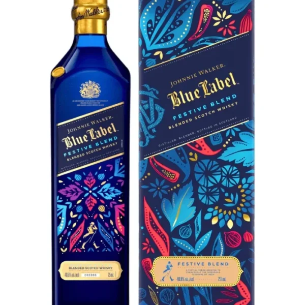 Johnnie Walker Blue Label Festive Blend Limited Edition Scotch Whisky