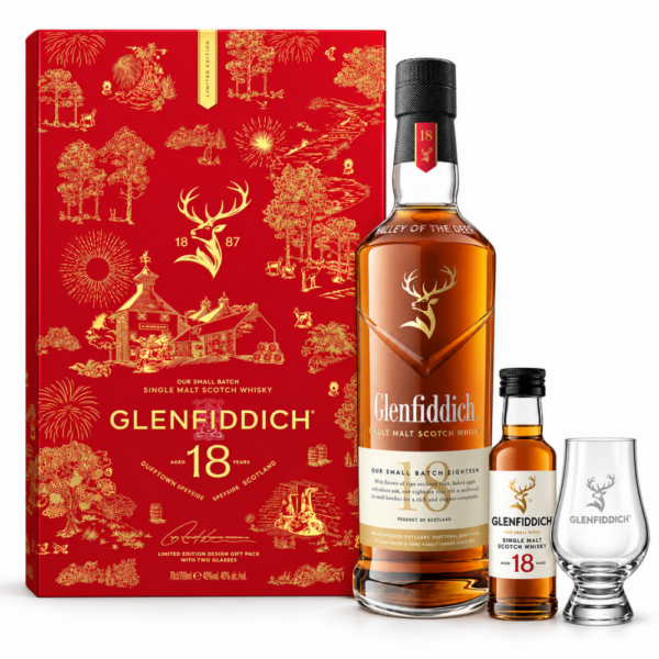Glenfiddich 18 Year Old Gift Pack