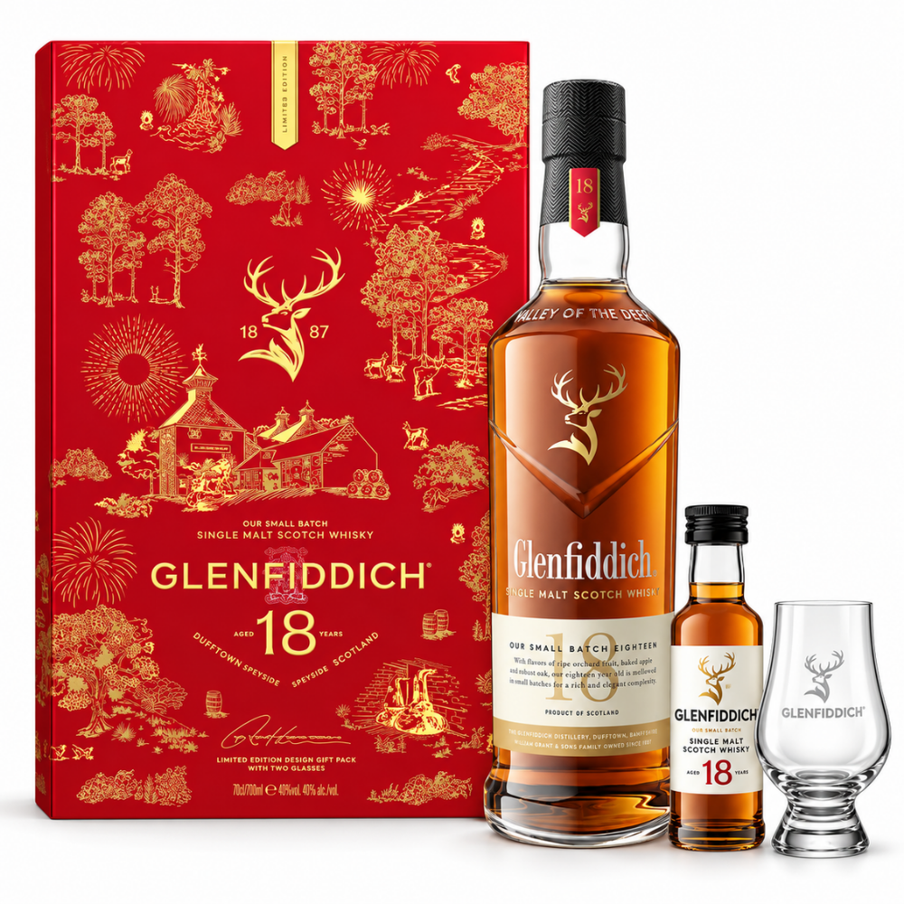 Glenfiddich 18 Year Old Gift Pack