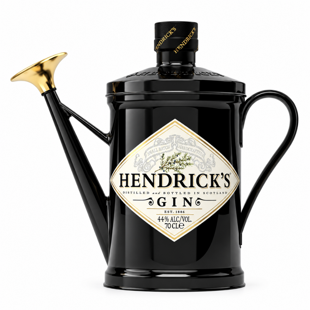 Hendrick's Gin Whimsical Watering Can Gift Set 700ml